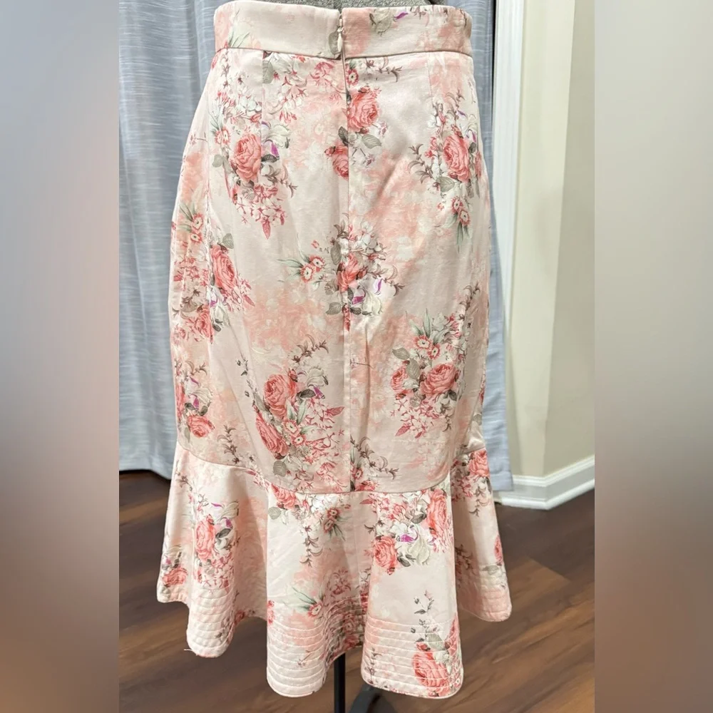 Antonio melani pink floral skirt - Picture 2 of 13